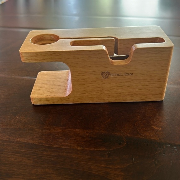 STALION Other - STALION Bamboo Apple Iphone Apple Watch Stand